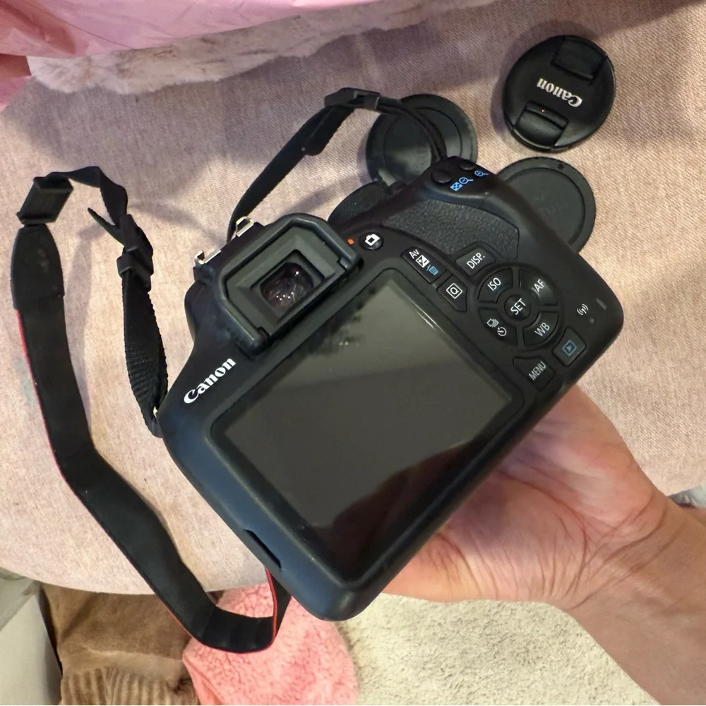 Canon Black DSLR Camera with Accessories
